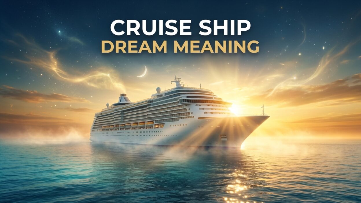 Cruise Ship Dream Meaning