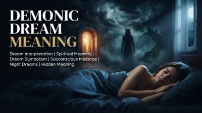 Demonic Dream Meaning