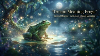 Dream Meaning Frogs