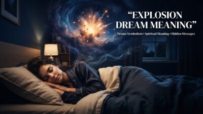 Explosion Dream Meaning