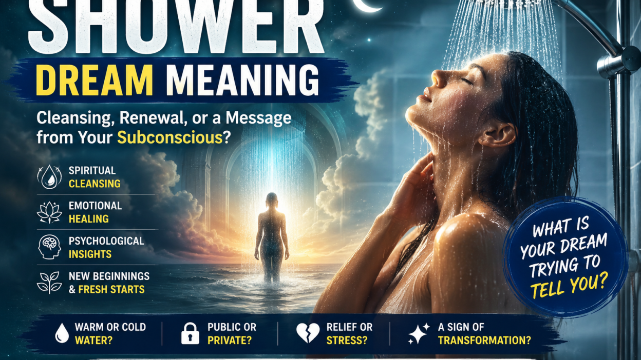 Shower Dream Meaning