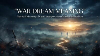 War Dream Meaning