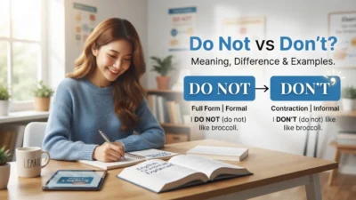 Do Not vs Don’t