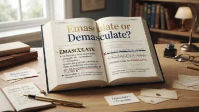 Emaculate or Demasculate