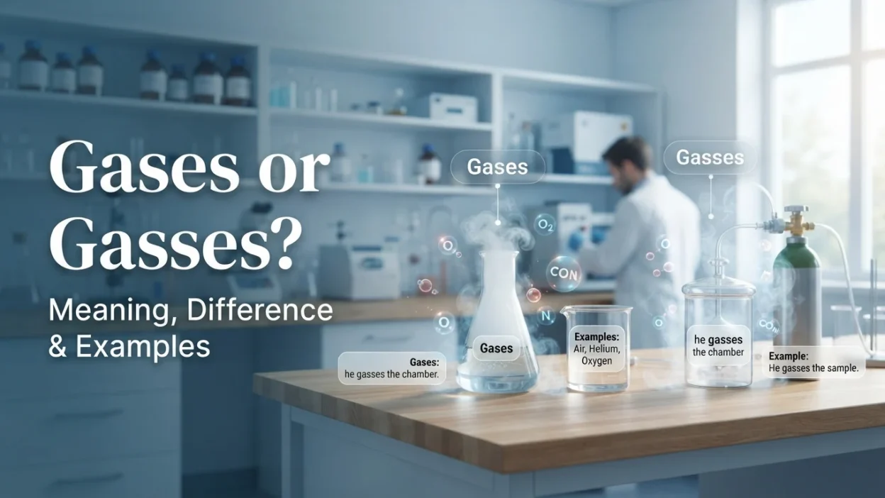 Gases or Gasses