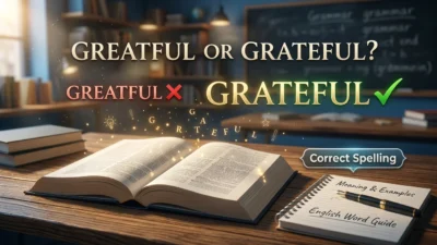 Greatful or Grateful