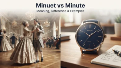 Minuet vs Minute