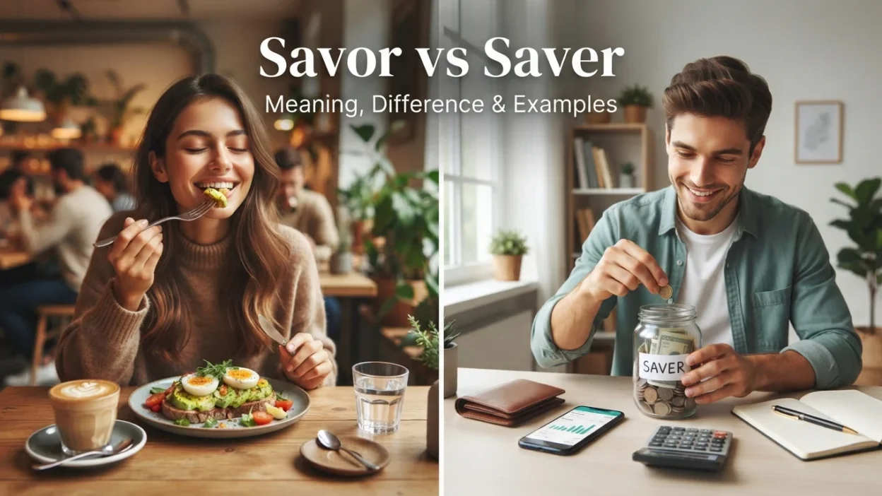 Savor vs Saver