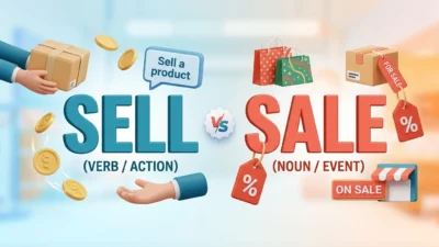 Sell vs Sale