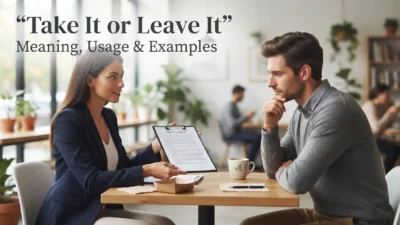 Take It or Leave It