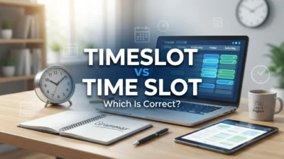 Timeslot or Time Slot