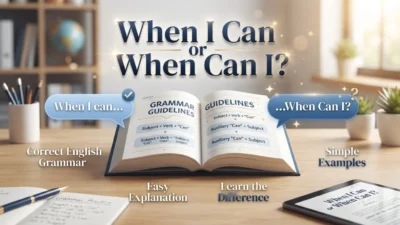 When I Can or When Can I