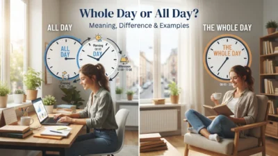 Whole Day or All Day