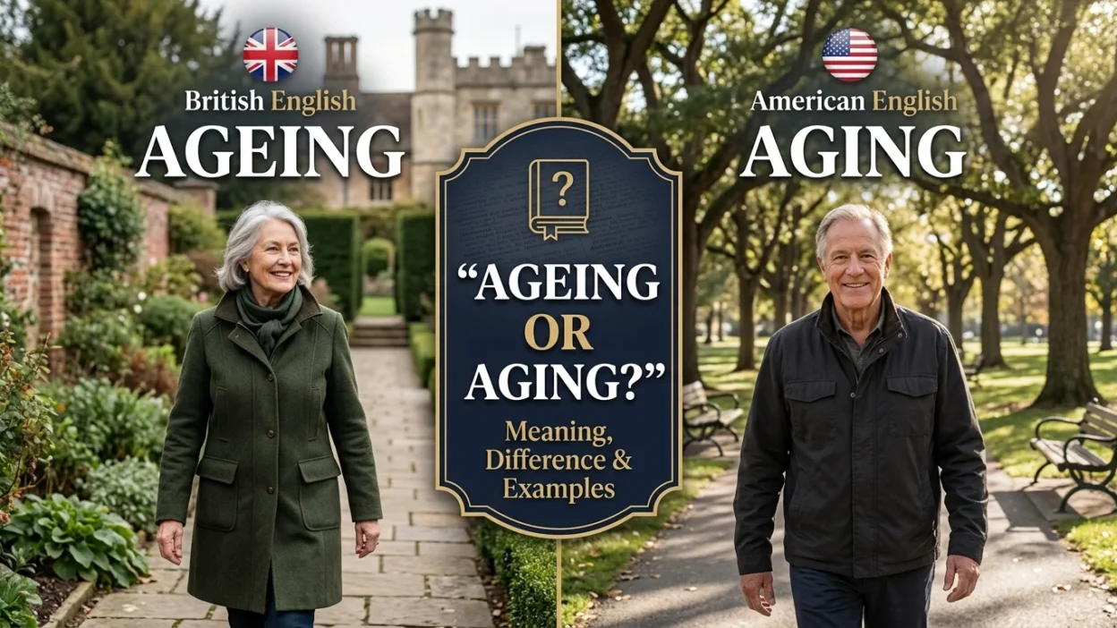 Ageing or Aging