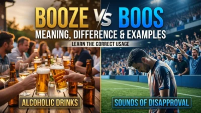 booze vs boos