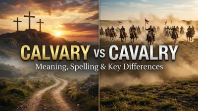 Calvary vs. Cavalry