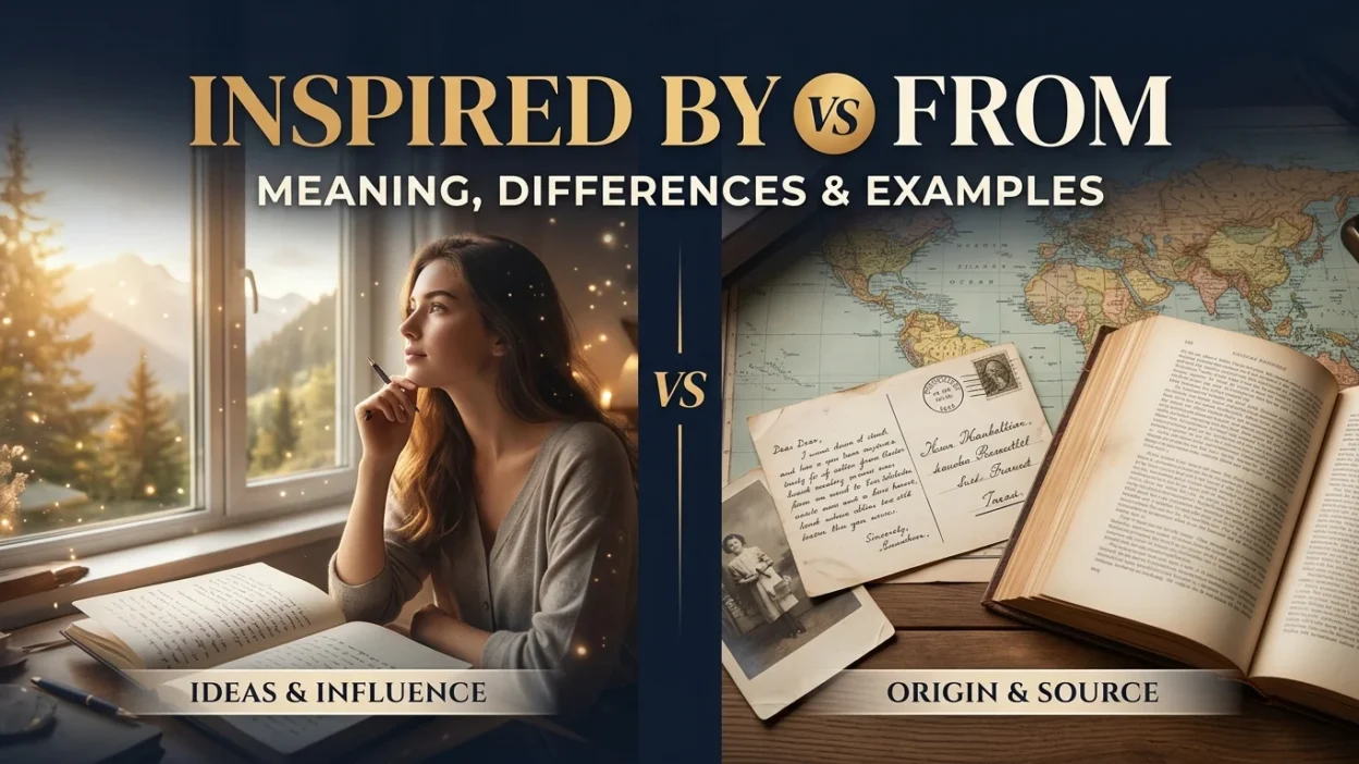 Inspired By vs. From