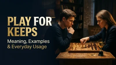 Play for Keeps