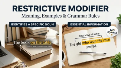 Restrictive Modifier