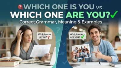 Which One Is You vs. Which One Are You